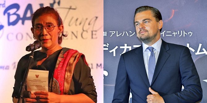Leonardo DiCaprio Beri Pujian Bagi Menteri Susi Pujiastuti